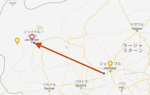 ロイヤルエンフィールドでジョドプルからジャイサルメールまでのドライブDrive from Jodhpur to Jaisalmer at Royal Enfield