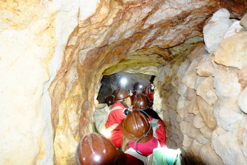 ポトシの鉱山見学ツアー